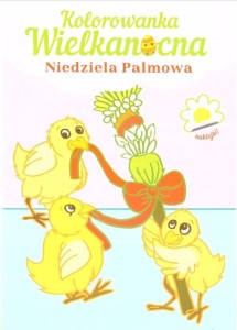Kolorowanka Wielkanocna Niedziela Palmowa - praca zbiorowa